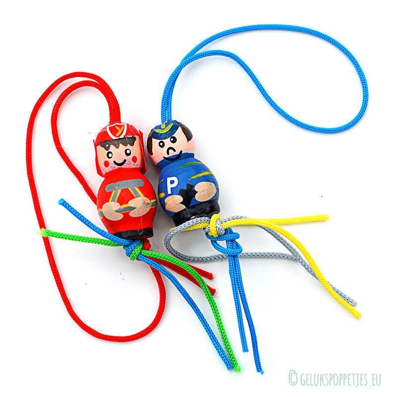 Gelukspoppetje politiemannetje