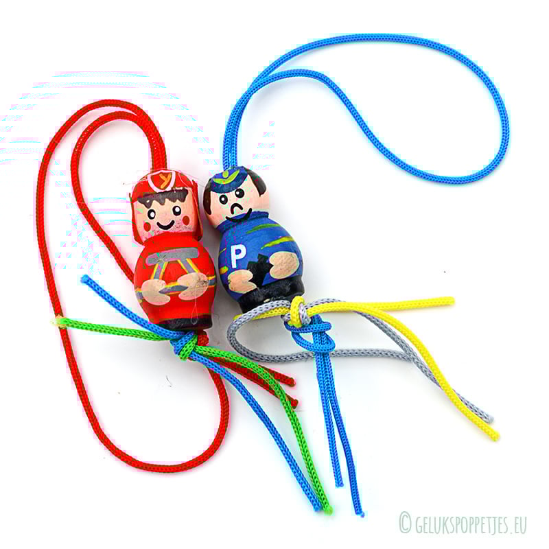 Gelukspoppetje brandweermannetje
