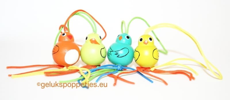 Gelukspoppetje vogel