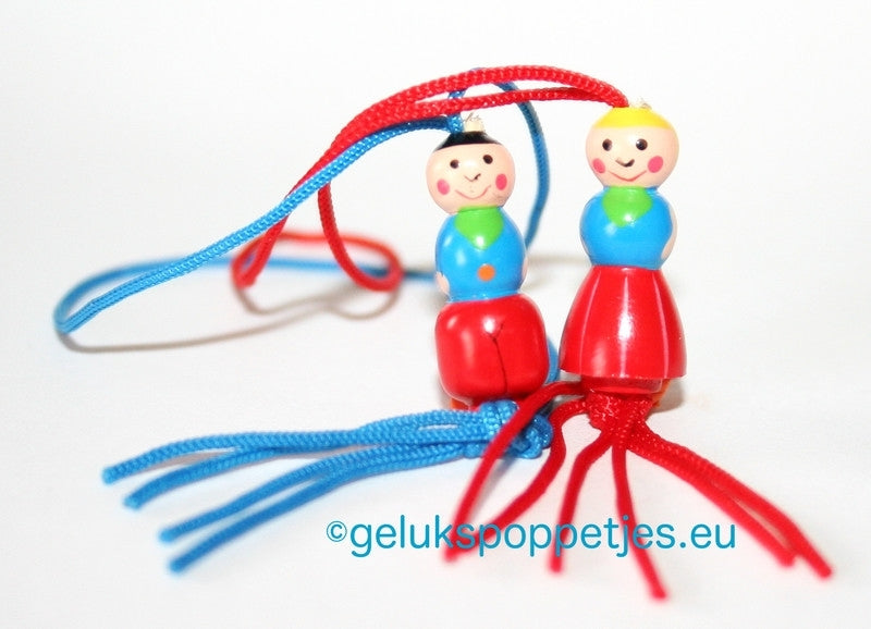 Gelukspoppetje boer en boerinnetje