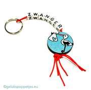 Sleutelhanger zwangerschap