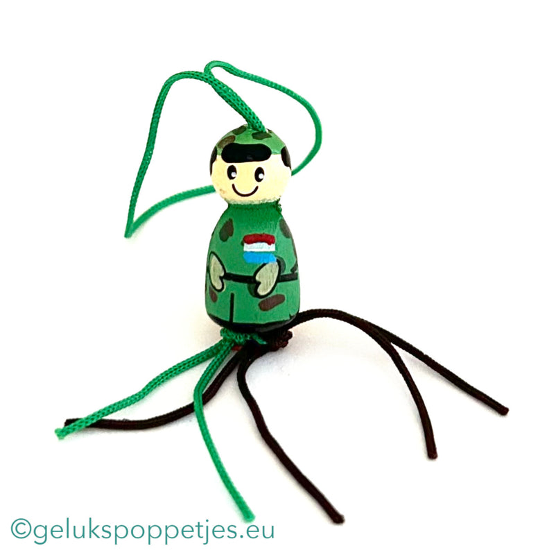 Gelukspoppetje soldaatje