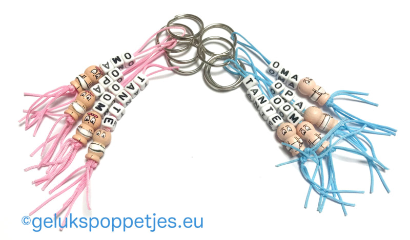 Sleutelhanger zwangerschap