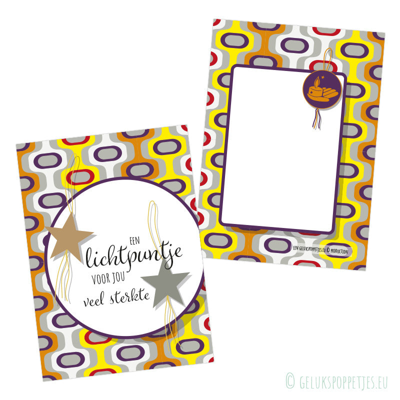 kaartje een lichtpuntje voor jou