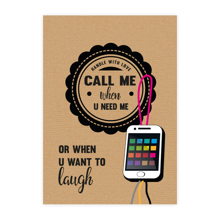 Gelukspoppetje telefoon