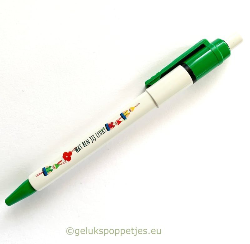 Gelukspoppetjes pen wat ben jij leuk