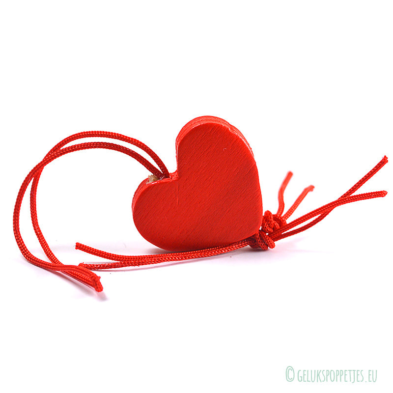 Gelukspoppetje hartje
