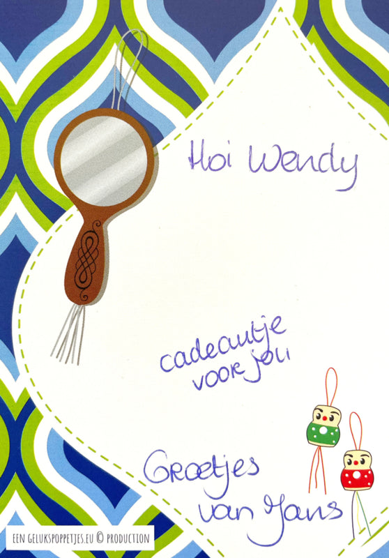 Krasstickers klavertje vier