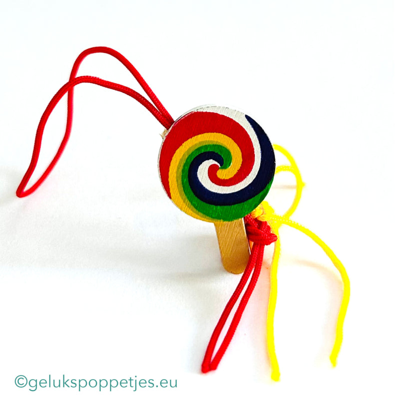 Gelukspoppetje lolly