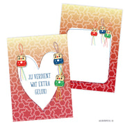 Kaartje jij verdient wat extra geluk