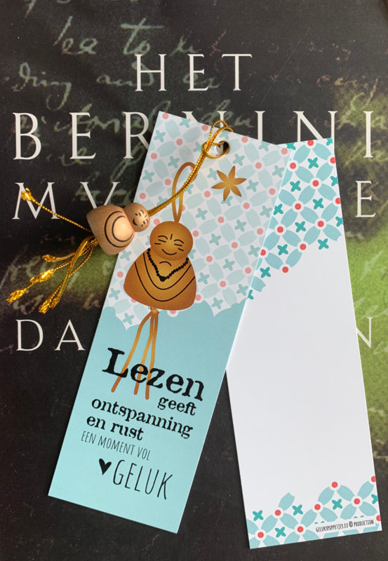 Boekenlegger boeddha