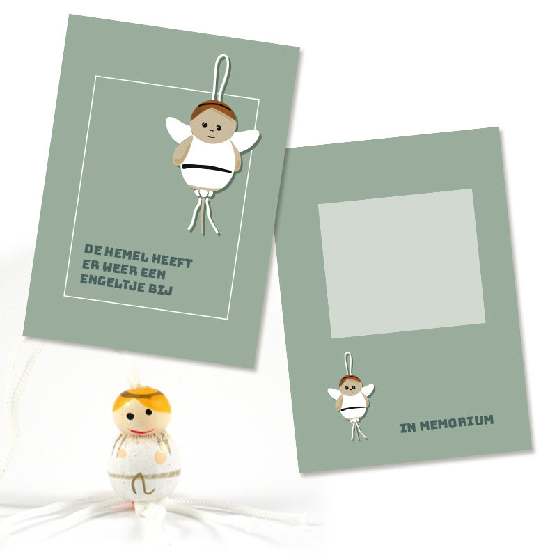 Kaartje de hemel heeft er weer een engel bij