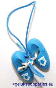 Gelukspoppetje delfts blauwe klompjes