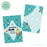 Affirmatiekaartje ik mag er zijn