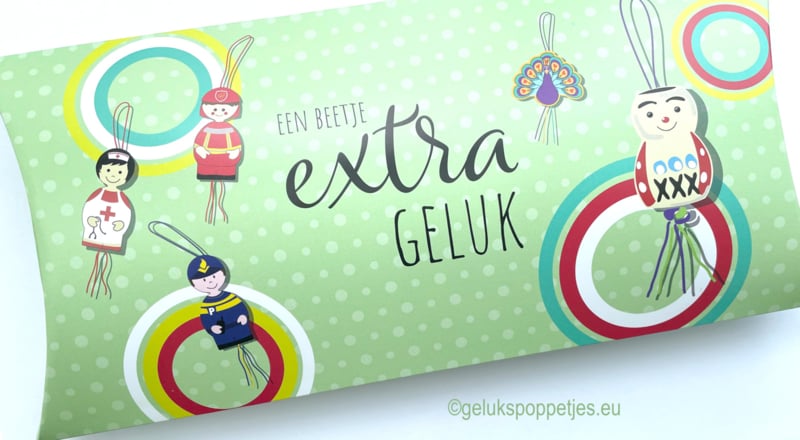 Gelukspoppetjes gondeldoosje