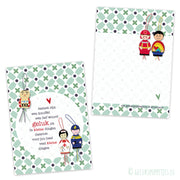 Kaartje geluk zit in kleine dingen per 25 stuks