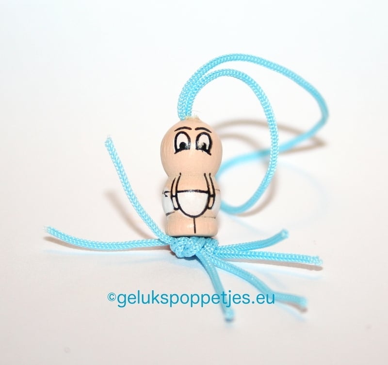 Gelukspoppetje baby jongetje