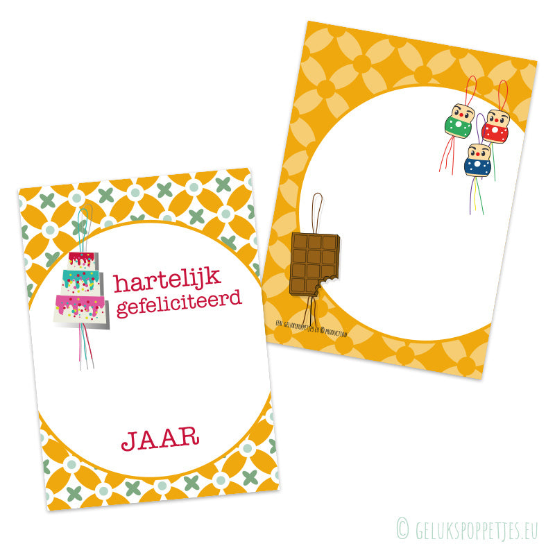 Kaartje Hartelijk gefeliciteerd