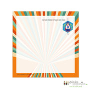 Notitieblokje nicht alle Helden ziehen einen Umhang