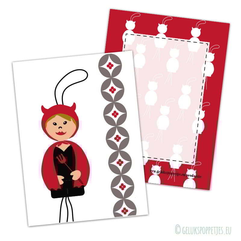 Gelukspoppetje duiveltje