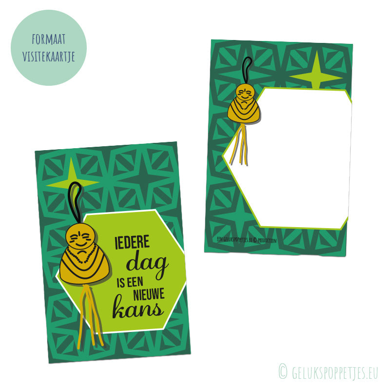 Affirmatiekaartje iedere dag