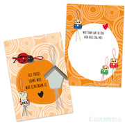 Kaartje als thuis soms eenzaam is