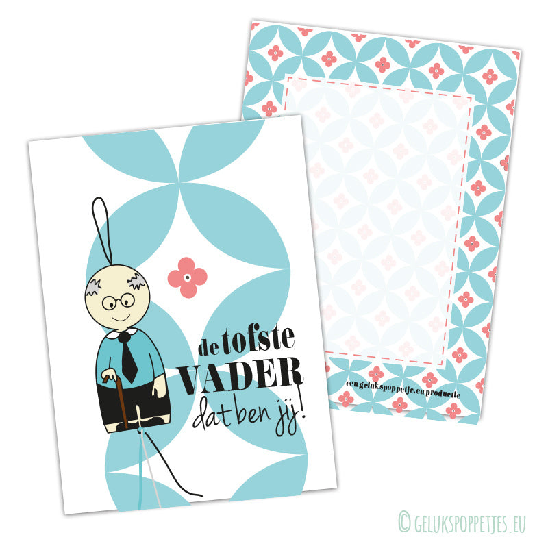 Kaartje de tofste vader dat ben jij