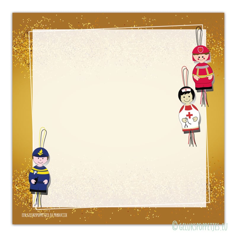 Gelukspoppetje brandweermannetje