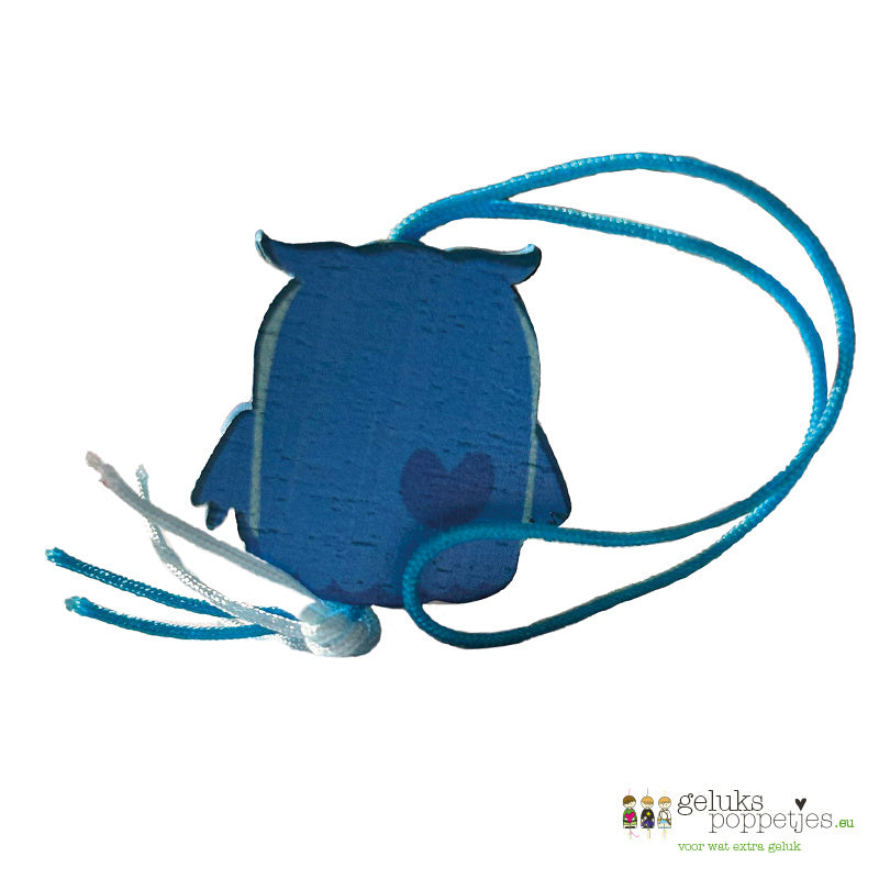 Gelukspoppetje uiltje met hartje