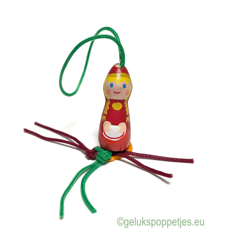 Gelukspoppetje roodkapje