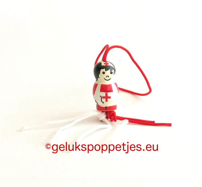 Gelukspoppetje verpleegkundige