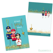 Kaartje jij bent goud waard hulpverlener