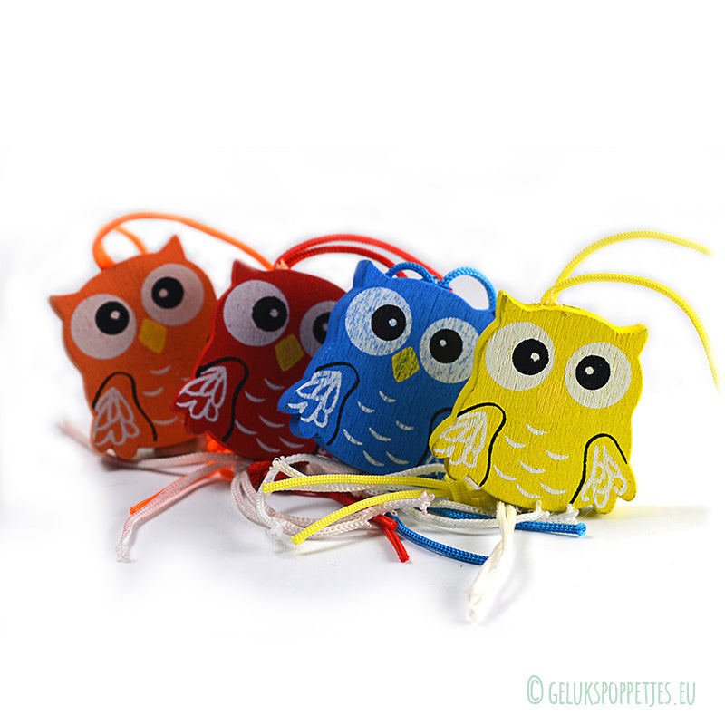 Gelukspoppetje platte uiltjes assorti