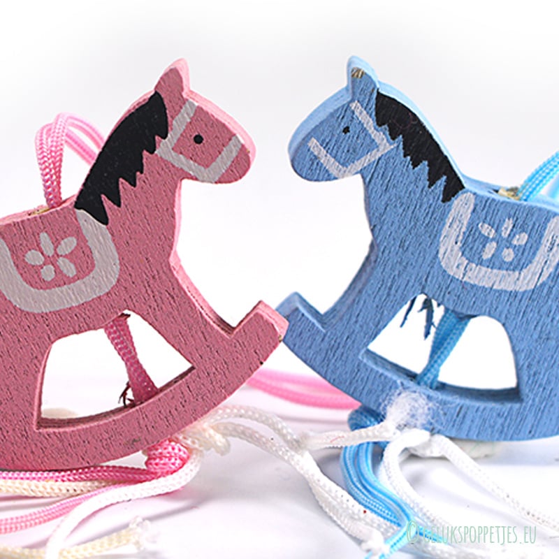 Lucky doll rocking horse baby