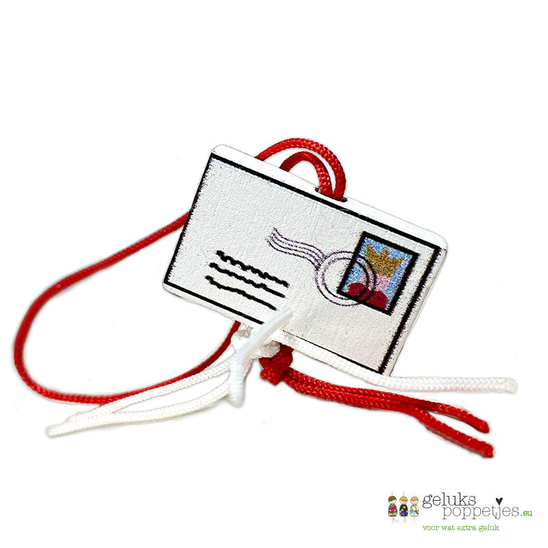 Gelukspoppetje envelop