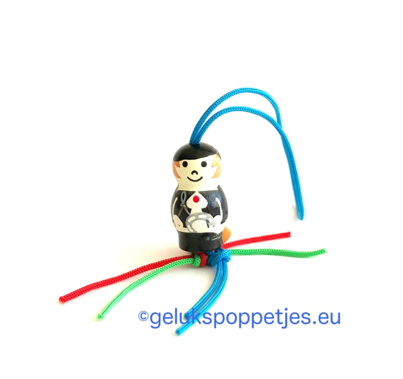 Gelukspoppetje ruiter