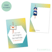 Affirmatiekaartje note to myself
