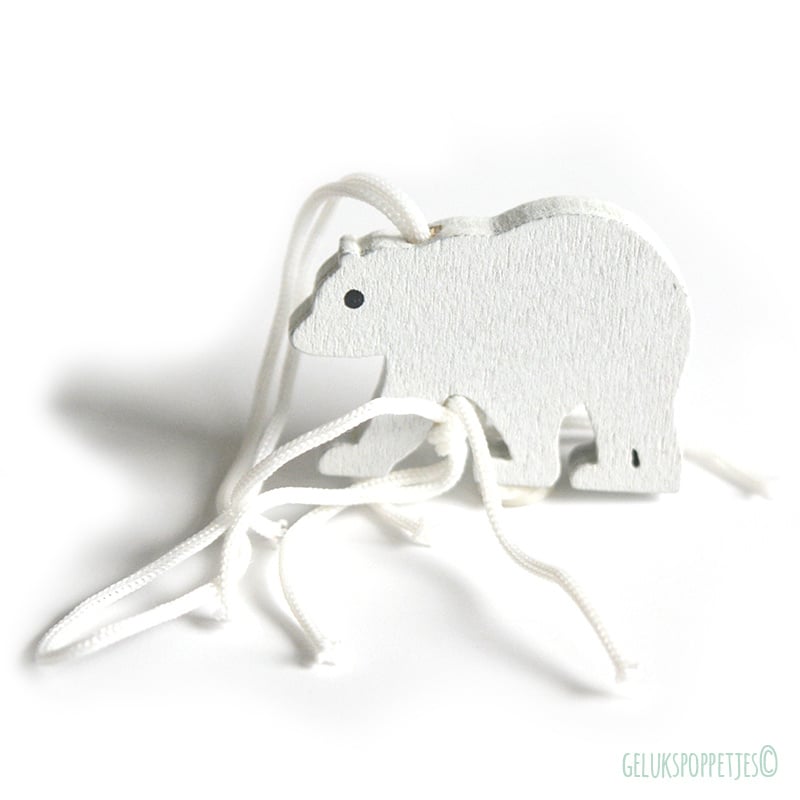 Gelukspoppetje ijsbeertje