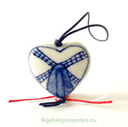 Gelukspoppetje hartje met molen