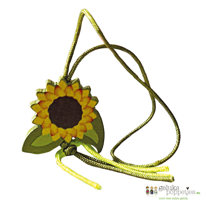 Gelukspoppetje zonnebloem