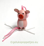 Lucky pig doll with ears