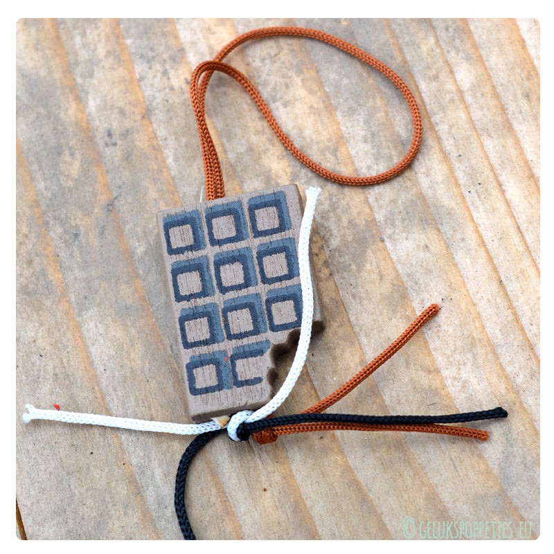 Gelukspoppetje chocola