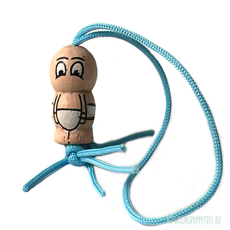 Gelukspoppetje baby jongetje