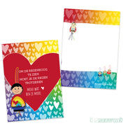 Kaartje om de regenboog te zien