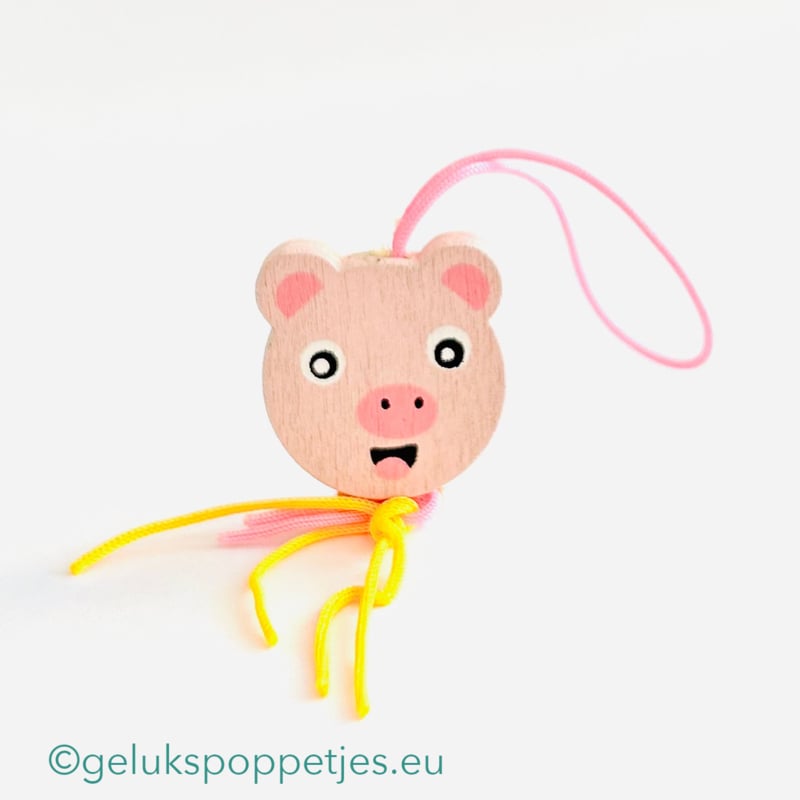 Gelukspoppetje varken hoofdje