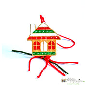 Gelukspoppetje peperkoek huisje