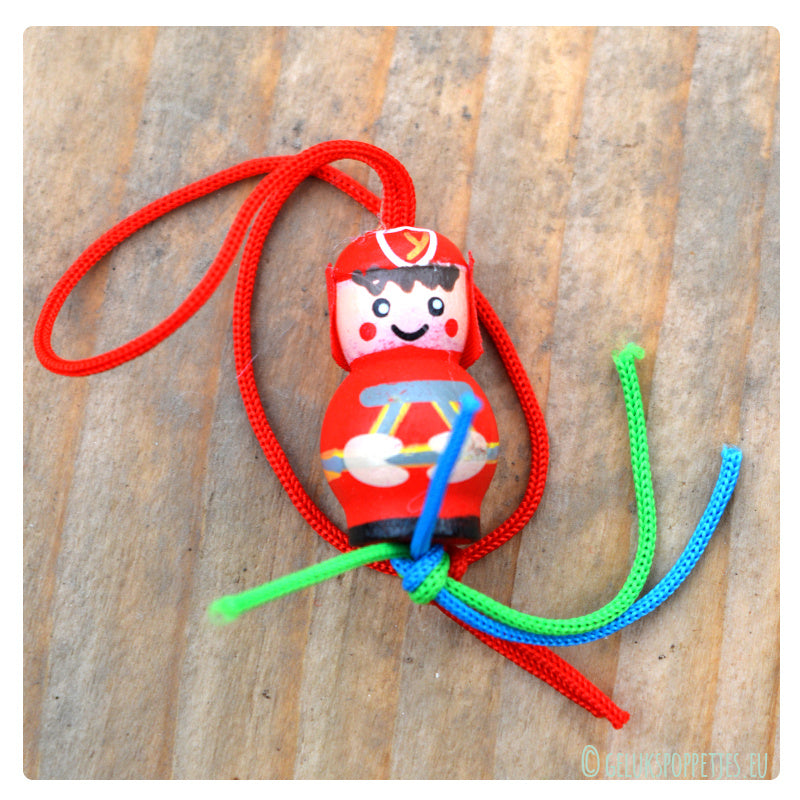 Gelukspoppetje brandweermannetje