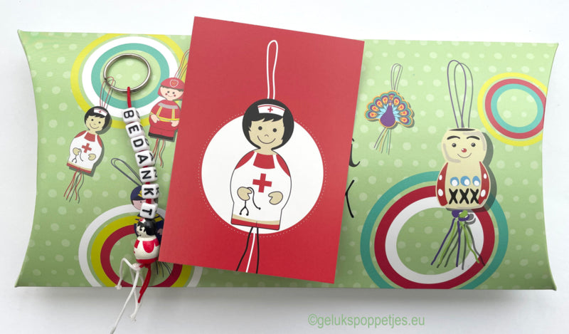 Gelukspoppetjes gondeldoosje