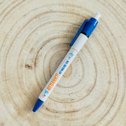 Gelukspoppetjes pen "Bedankt het was dolfijn"