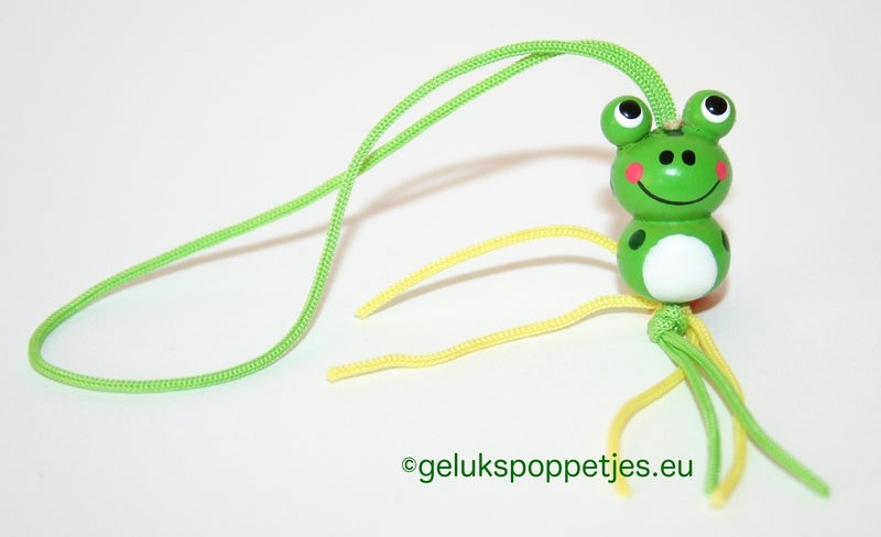 Gelukspoppetje kikkertje